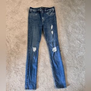 Hollister high-rise crop jean legging